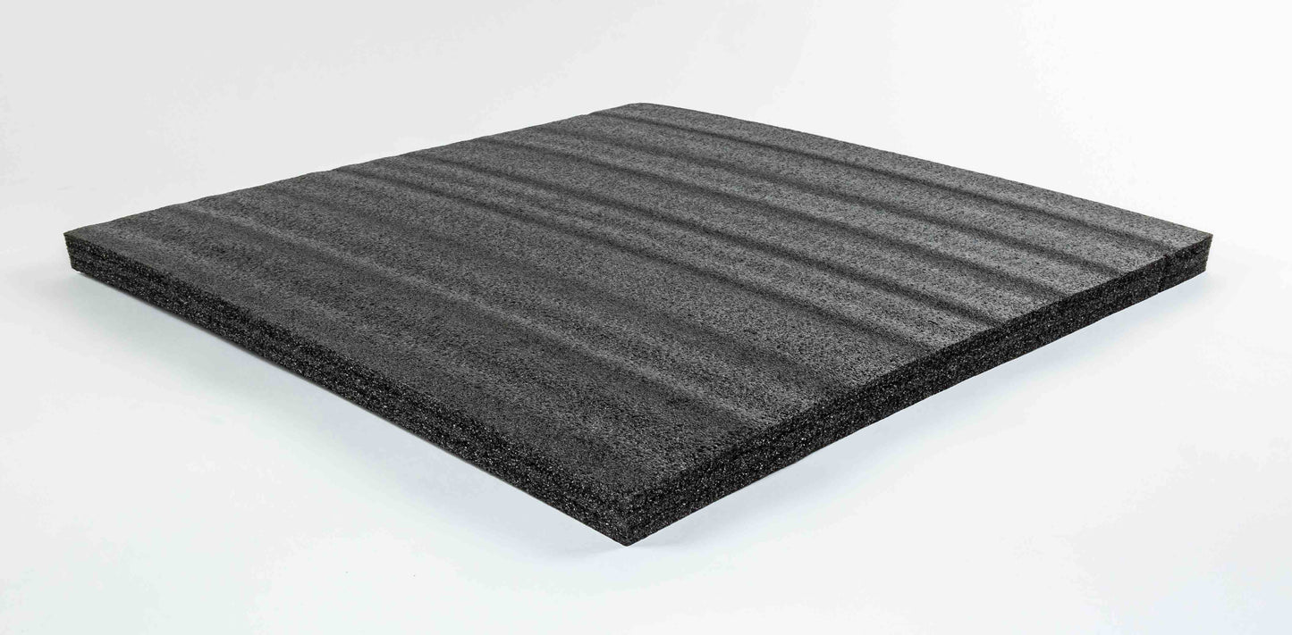TYGR Foam Schaumstoffeinlagen 600x600x30 schwarz
