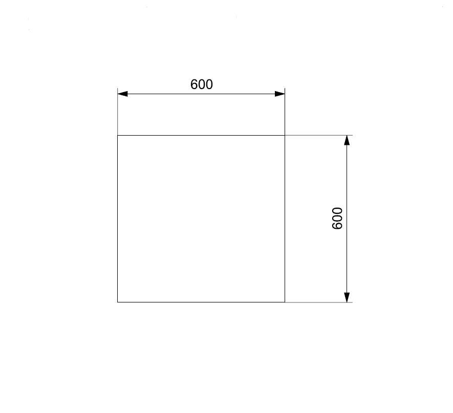 TYGR Multilayer-Schaumstoff rot 600x600mm